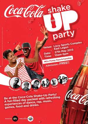 The Coca-Cola Shake-Up Party Is Here!!! Catch And Feel The Fun!