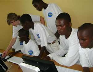 NGO donates library and computer lab to Good Shepherd Orphanage