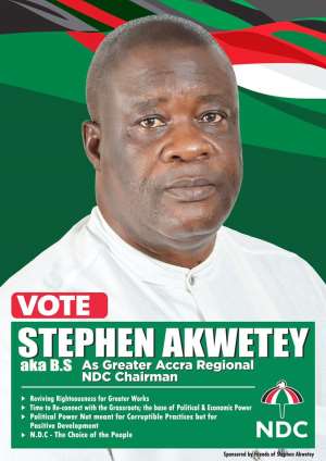 Mr. Stephen Akwetey Fulfills Campaign Promise For NDC Greater Accra