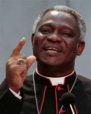 Cardinal Appiah Turkson, Head of the Vaticans Justice and Peace Council