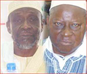 Alhaji Sumani Zakari and Alhaji Ibrahim Mobila