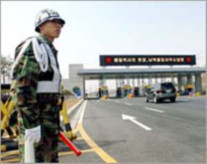 N Korea halts trial cross-border train