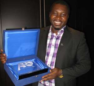 Luv FM's Kofi Adu Domfeh wins APO Energy Media Award