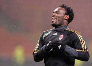 Delicate moment: Essien  teammates ordered to training camp