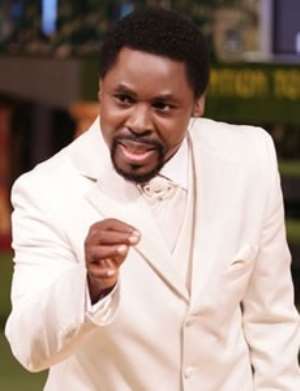 Prophet T.B. Joshua, founder of Synagogue Church of All Nations SCOAN