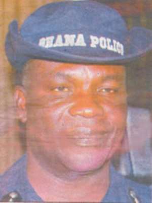 Daniel Julius Avorga, the Commander of the Motor Traffic Unit of the Ghana Police Service