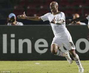 2 shots, 2 goals: Dede Ayew makes team of AFCON group stage