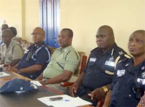 Volta Police Battle Criminals