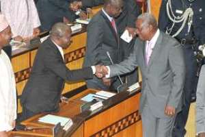 GOOD TIMES AHEAD  .Mahama Assures Nation And Calls For Support