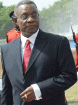 Professor John Evans Atta Mills - His mortal remains will be interred on August 10.