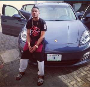 Wizkid Acquires New Ride -2012 Porsche Panamera S Hybrid With Customized Plate  See Photos