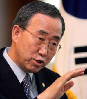 Ban Ki-moon is Secretary-General of the United Nations