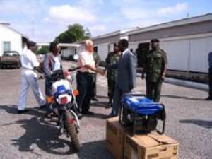 Firm Donates To Armed Forces