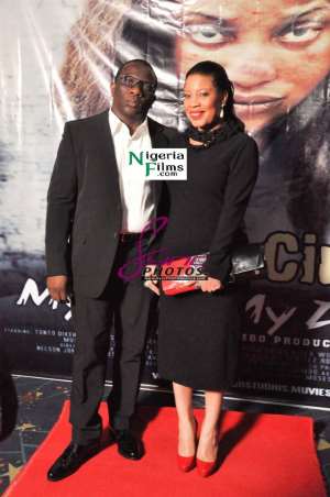 Exclusive! Actress Monalisa Chinda And Lanre Nzeribe Dare All: Step Out Hand In Hand At Uche Jumbo's Movie Premiere A MUST READ