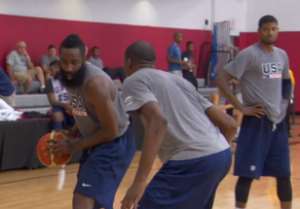 Team USA: NBA Stars battle one-on-one in US Basketball camp