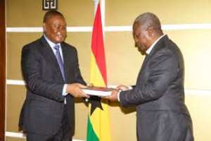 Dzamefe presents full report to President Mahama