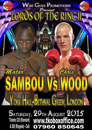Young Prospects Sambou And Wood Battle For Supremacy This Saturday
