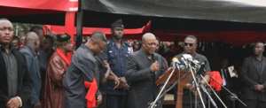 Government celebrates one week of the demise of President Mills