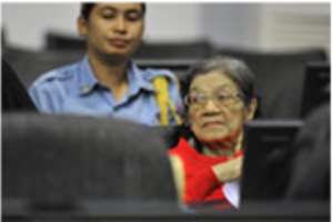 Ieng Thirith during her preliminary hearing on 29 August 2011