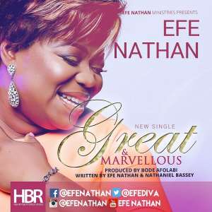 Efe Nathan Releases New Single ''Great And Marvellous''