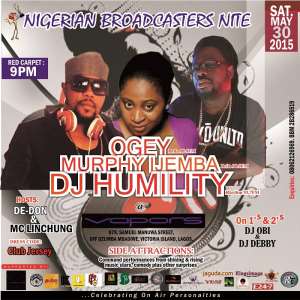 Nigerian Broadcasters’ Nite: DJ Humility, Oge Ogwo, Murphy Ijemba Take Front Seats