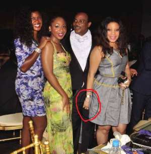 PICTURE: Is Monalisa Chindas Hand On Fred Amatas Joystick?