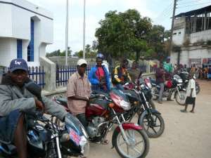 Police arrest motorbike riders