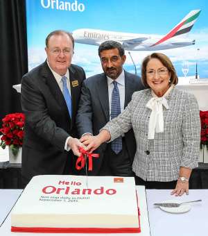 Emirates Touches Down In Orlando