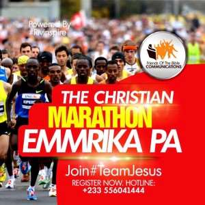 Ghana Christian Marathon Emmrika Pa To Be Launched