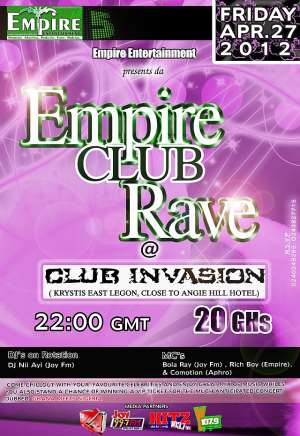 EMPIRE CELEBRATES 5 YEARS WITH “EMPIRE RAVE @ KRYSTIES”