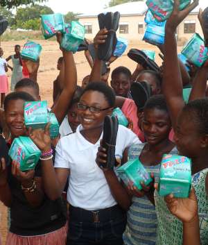 Joint Project To Help Reduce Menstruation-related School Absenteeism In Ghana