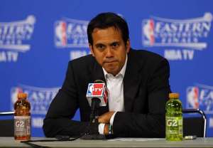 Miami Heat Coach Erik Spoelstra Enjoyed Tough NBA Run