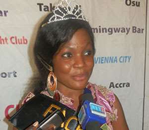 Esther Afu Essel winner of Face of Vienna City