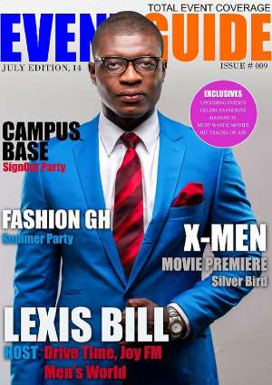 Lexis Bill Of Joy FM Accepts Honour From EventGuide