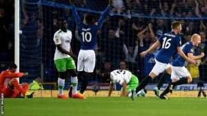 Ghana winger Christian Atsu benched as Everton thrash Wolfsburg in Europa League