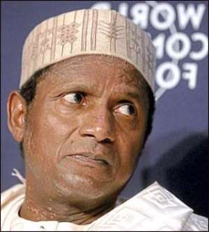 Nigerian President Umaru Yar'Adua