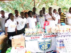Faith YPG donates to Christ Faith Foster Home