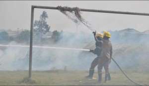 PHOTOS: Fire guts Asante Kotoko training grounds