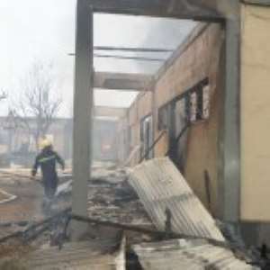 After school block razed down by fire