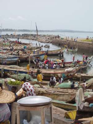 Fishing At Elmina
