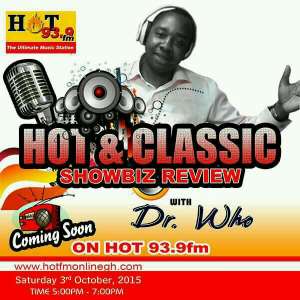 Dr. Who to Host Hot  Classic Showbiz Review on Hot fm