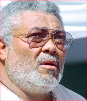 Former President Jerry John Rawlings