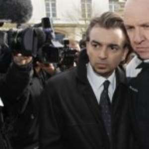 Former Versailles women's prison director Florent Goncalves arrives at court