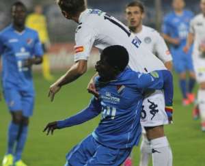 Ghana youth attacker Francis Narh scores but Banik Ostrava exit Czech Republican Cup