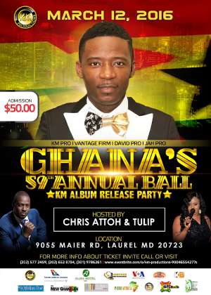 Koby Maxwell To Celebrate Ghana Independence In American Diaspora
