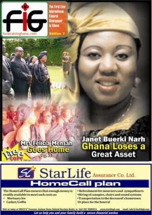 Funerals In Ghana Newspaper 7th edition