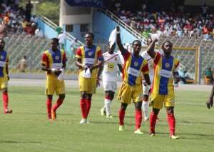 Accra Hearts of Oak players.