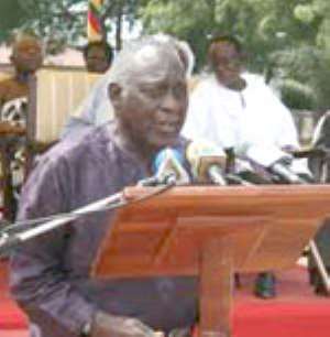 Professor Kofi Awoonor, Chairman of the Council of State
