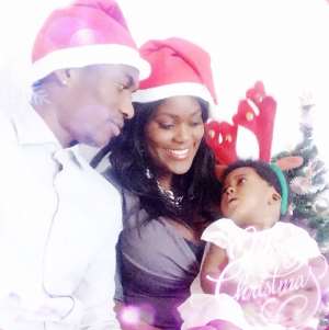 Ghana defender David Addy celebrates Christmas with family in Belgium