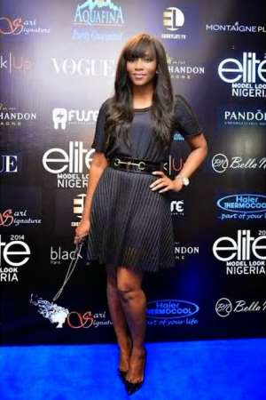 Genevieve Nnajis Outfit To Elite Model Look Nigeria